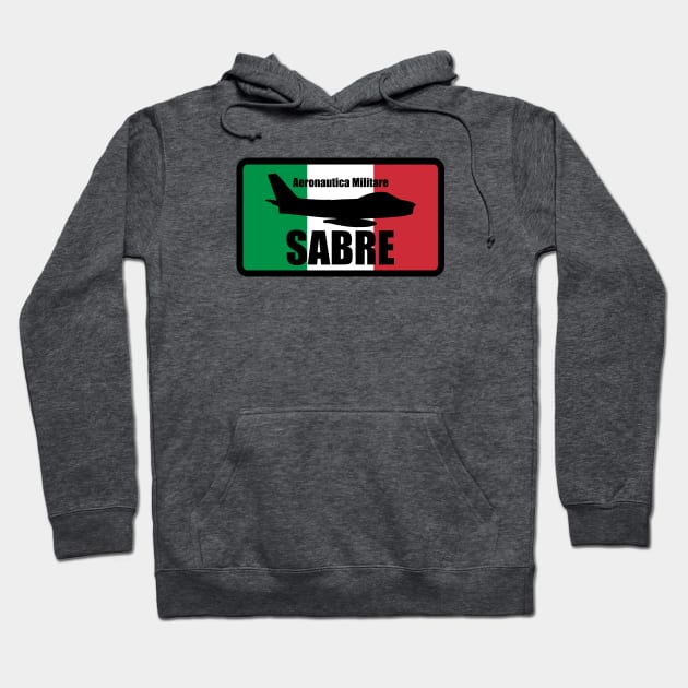 Italian F-86 Sabre Hoodie by TCP